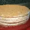 Torte mit Honigböden und Saurer Sahne