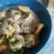Tortellini mit Sahne und Blauschimmelkäse