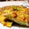 Tortilla mit Brokkoli und Zucchini mit aromatischem Rosmarin