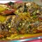 Osterlammbraten mit Spinatfüllung