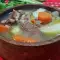 Lecker gekochtes Rindfleisch