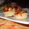 Vol-au-vent mit karamellisierten Äpfeln
