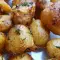 Kartoffeln in Butter und Knoblauch gedünstet