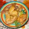 Kaninchen in Butter und weißem Pfeffer