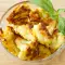 Frittierter Blumenkohl in scharfer Curry-Panade