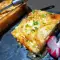 Auflauf mit Kartoffeln und Auberginen
