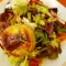 Salat mit gebratenem Ziegenkäse
