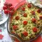 Gemüse Clafoutis mit Ziegenkäse und Cherrytomaten