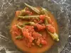 Okraschoten Eintopf mit Tomaten