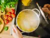 Feinheiten beim Spaghettikochen