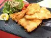 Panierter Weißfisch im Bierteig