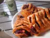 Blätterteigstaschen mit Pflaumenmarmelade