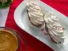 Baiser Küsschen mit Schokoladencreme