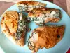 Gefüllte Hähnchenbrust mit Spinat und Käse