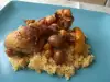 Hähnchen Tajine mit Kichererbsen