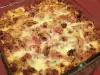 Ditalini mit Hackfleisch und gerösteter Paprika
