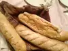 Selbstgemachte Baguettes