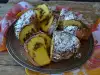 Kuchen mit Halva und Walnüssen