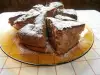 Großmutters Kuchen mit geriebenen Äpfeln