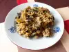 Salat mit Quinoa und geröstetem Gemüse