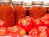 Wie man Tomaten in Gläsern konserviert