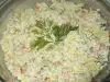 Couscoussalat mit Mayonnaise