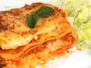 Lasagne mit Hähnchenfleisch