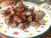 Oktopus mit Knoblauch