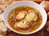 Klassische Zwiebelsuppe