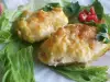 Gefüllte vegetarische Kartoffeln
