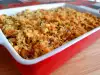 Gebackene vegane Bohnen mit Sauerkraut
