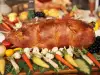 Gebackenes Weihnachtsspanferkel