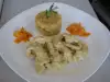 Hähnchenfilets mit Vierkäsesoße