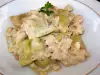 Ravioli mit Sahne und Steinpilzen
