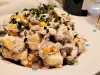 Fischsalat mit geräucherter Makrele