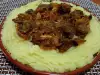 Pikantes Rindfleisch mit Zwiebeln