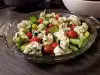 Diätsalat mit Avocado und Blumenkohl