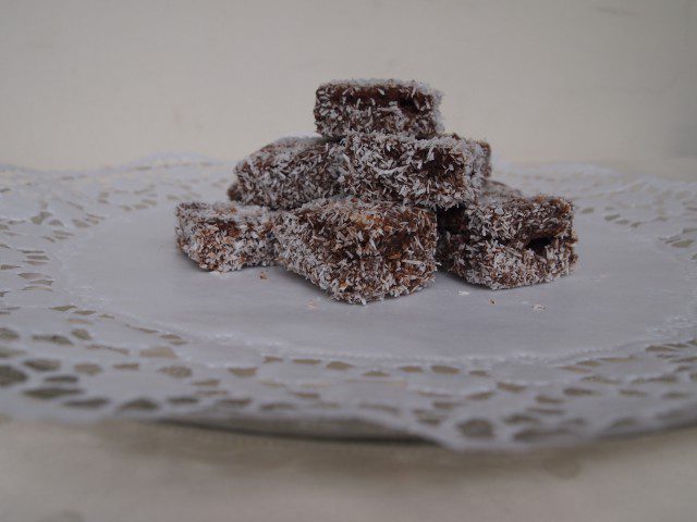 Kokosgebäck Lamington