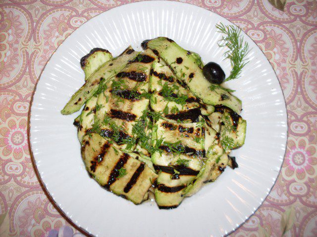 Gegrillte Zucchini