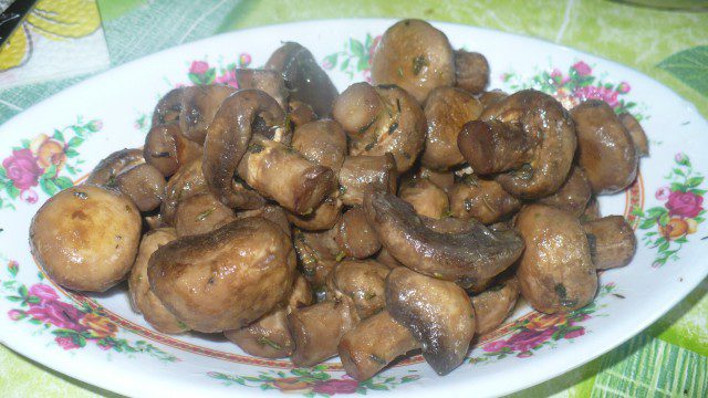 Champignons in Butter