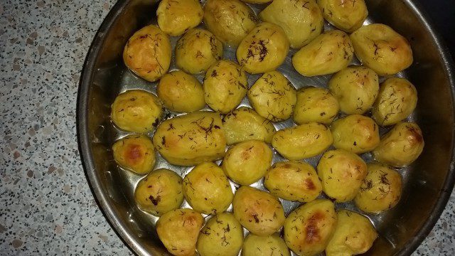Aromatische Kartoffeln im Ofen