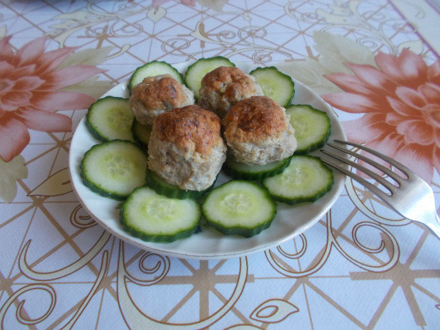 Mini Fleischbällchen im Ofen