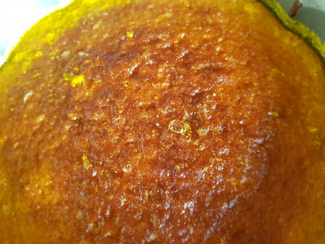 Sirupkuchen Orange Versuchung