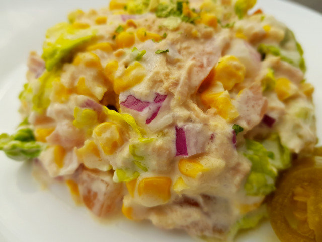 Mexikanischer Mayonnaise Salat