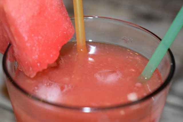 Alkoholfreier Wassermelonen Cocktail