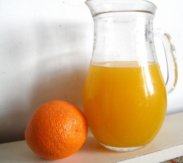 Sirup aus Orangen und Zitronen