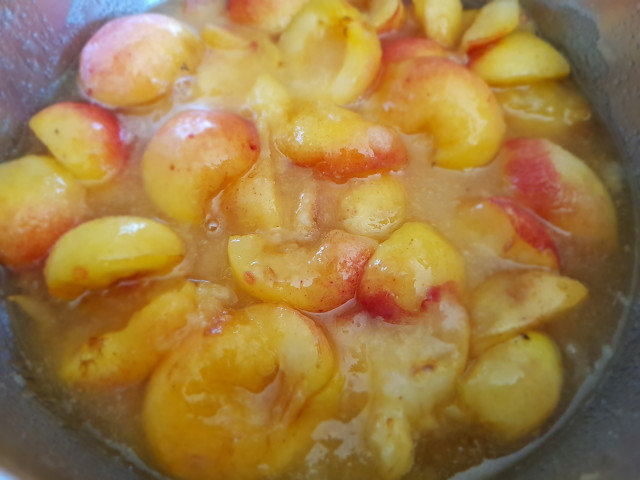 Aprikosenmarmelade mit einem Hauch von Vanille