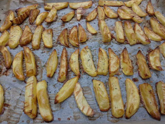 Pommes Frites ohne Fett