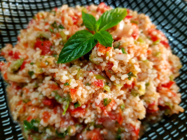 Taboulé Salat mit Bulgur