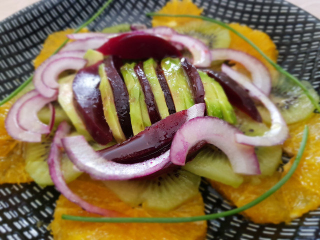 Zitrussalat mit Avocado